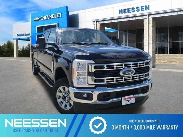 2024 Ford Super Duty F-250 SRW XL in Antimatter Blue — front three-quarter view