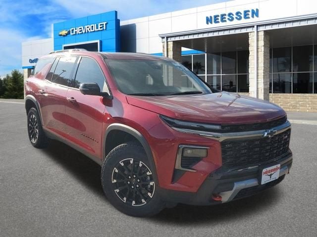2026 Chevrolet Traverse Z71 in Radiant Red Tintcoat — front three-quarter view
