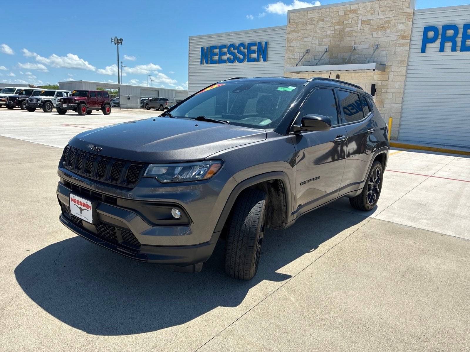 2023 Jeep Compass — rear three-quarter view
